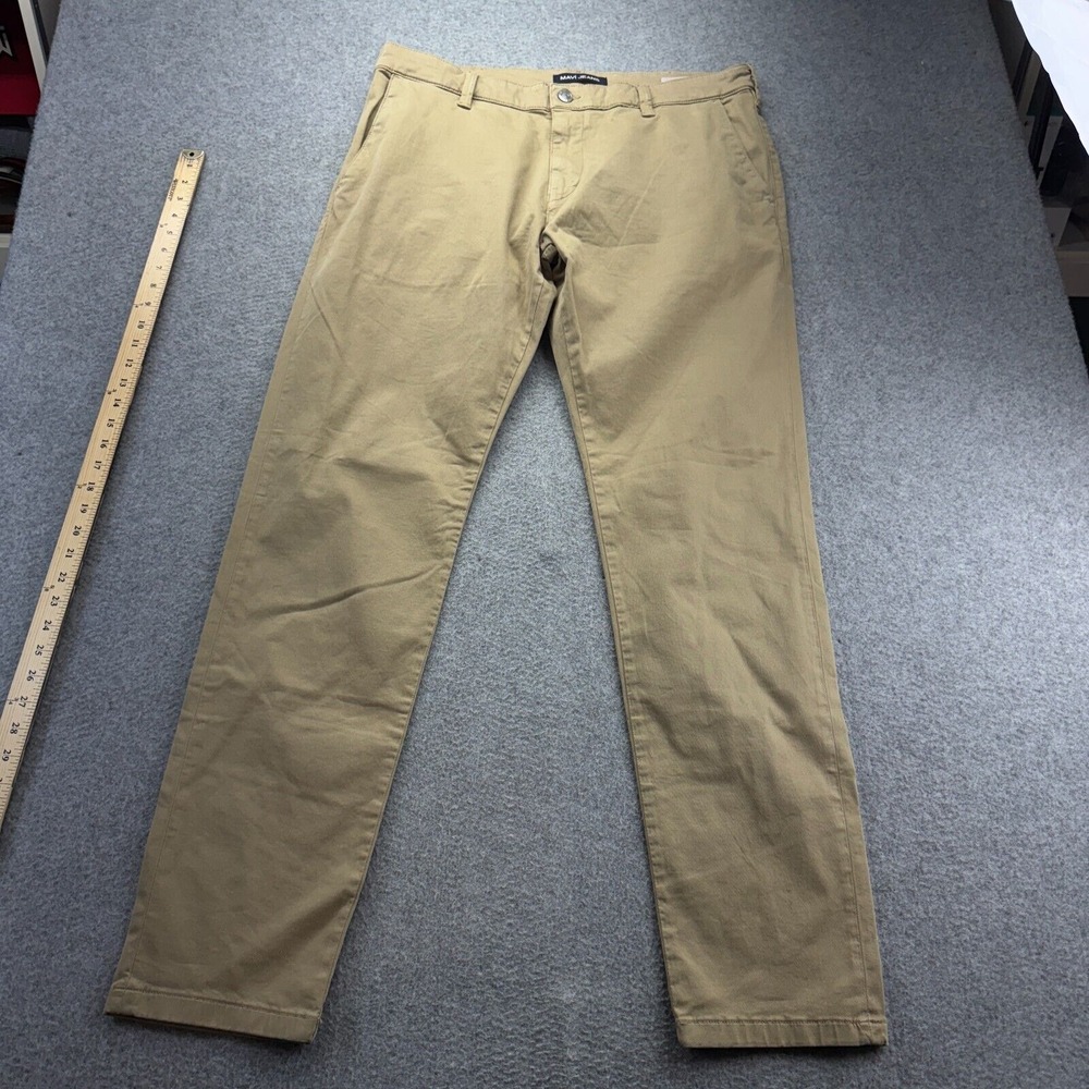 Mavi Jeans Johnny Slim Leg Khaki Pants‎ 38x33 Stretch Chino Casual Modern Fit